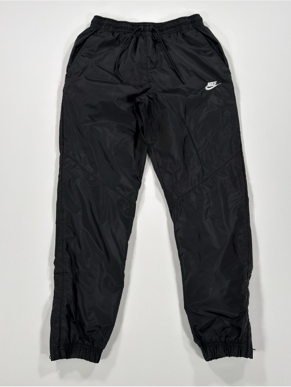 Nike Sportswear Windrunner Track Pants Mens Size Small Black Lined CN8774-010